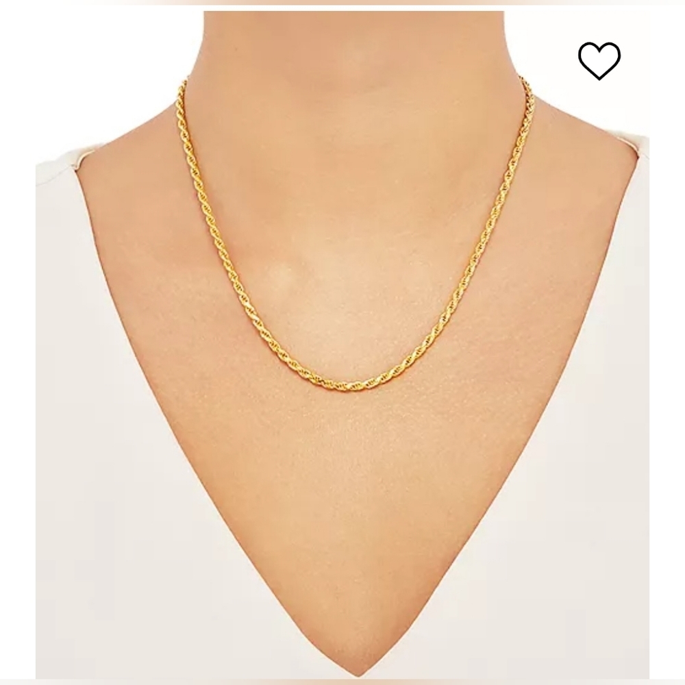 Giani Bernini Rope Link Necklace